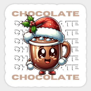 Hot Chocolate Magic | Cute Christmas Sticker